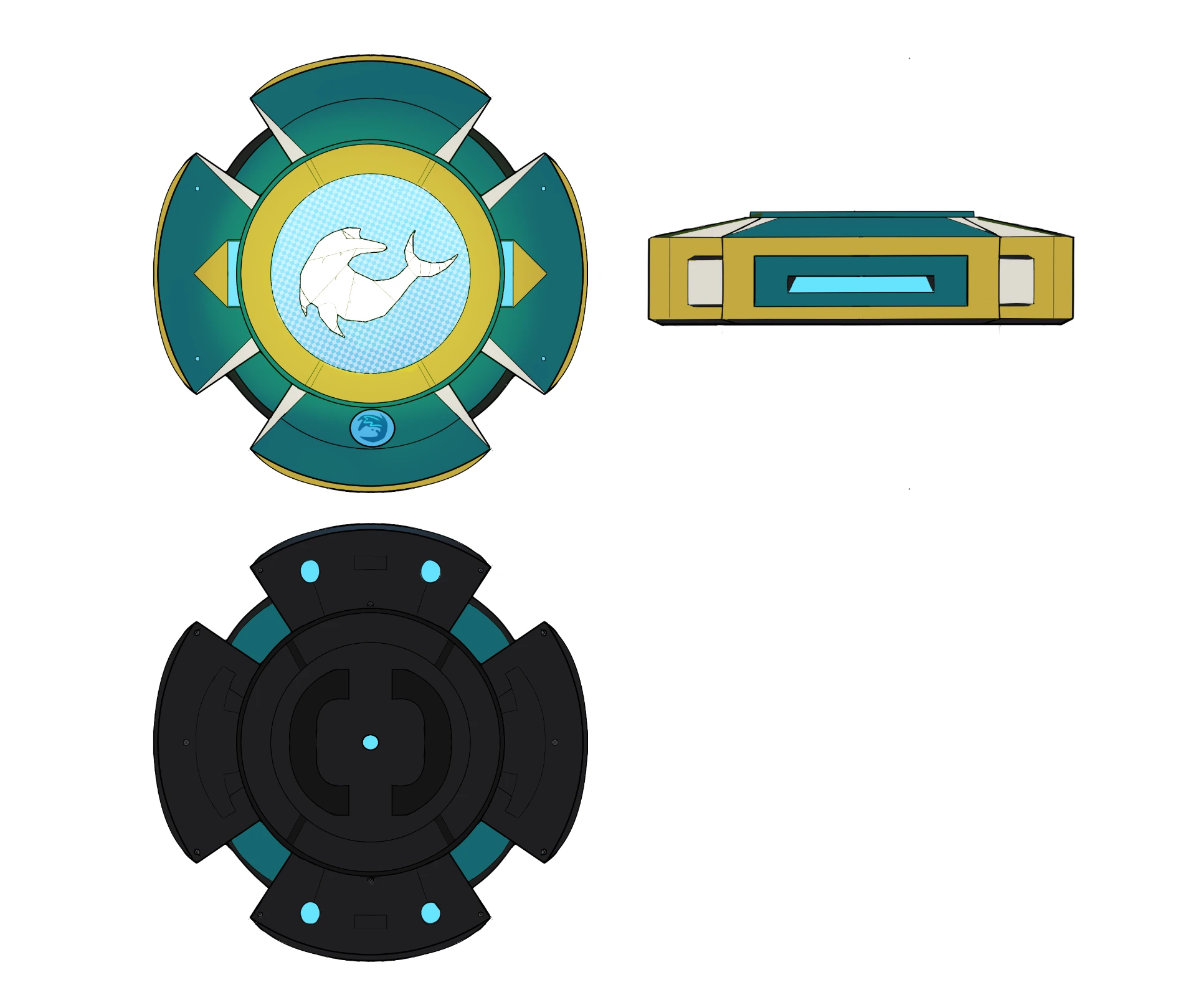 Brawlchip Boto — elemento Água